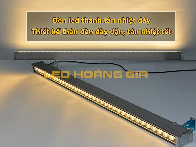 Đèn led thanh chữ U tản nhiệt dày