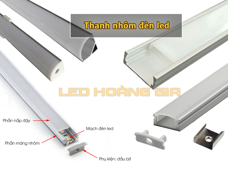 Thanh nhôm đèn led