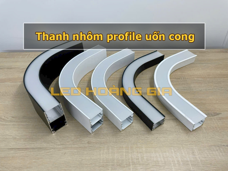 Hệ nhôm profile uốn cong