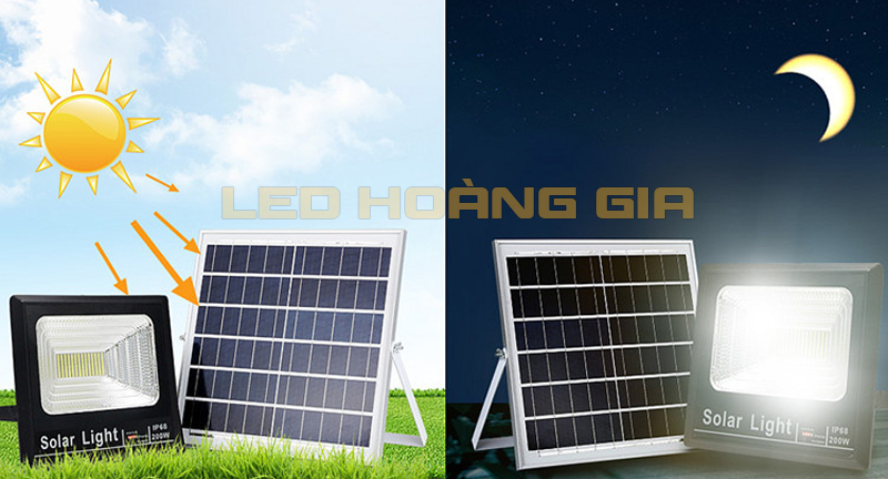 Đèn năng lượng mặt trời sáng 